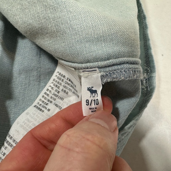 NWT abercrombie kids Denim Tank Top - Picture 6 of 6